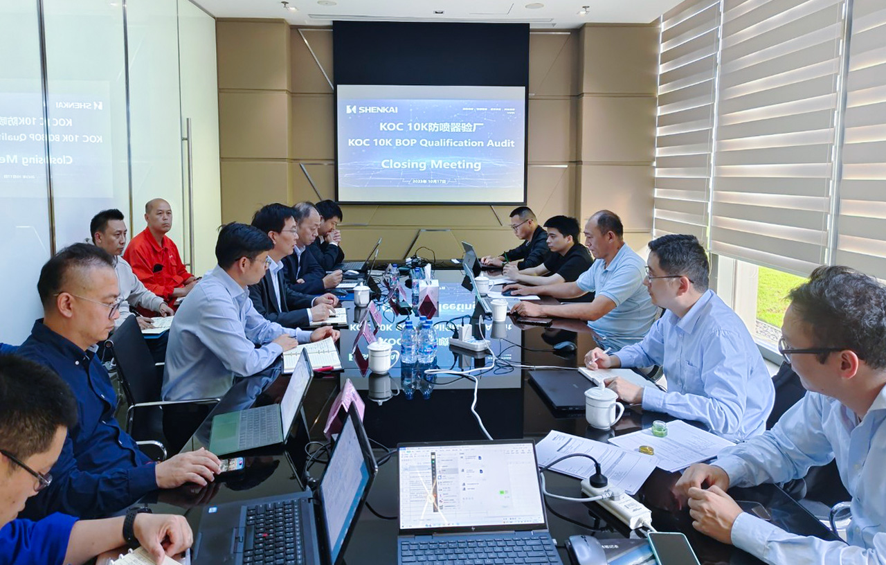 神开10Kpsi井控产品成功获得科威特国家石油公司KOC供应商入网资质(图2)